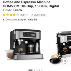 Brand New Espresso Machine 