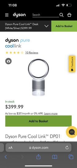 Dyson Fan Pure Cool Link (White / Silver)