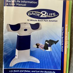 back 2 life therapeutic massager back pain solution