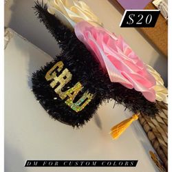 Graduation Cap Eternal Flowers Arrangement