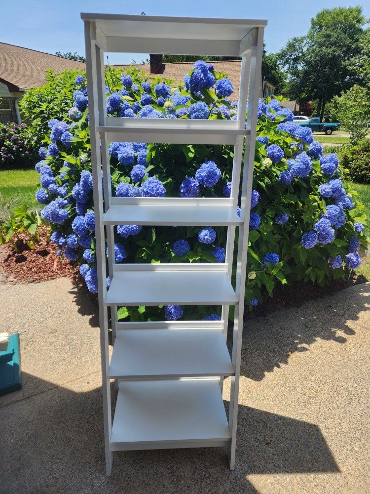 Ikea Ladder 5 Tier Bookcase/ Shelving Storage or Decoration