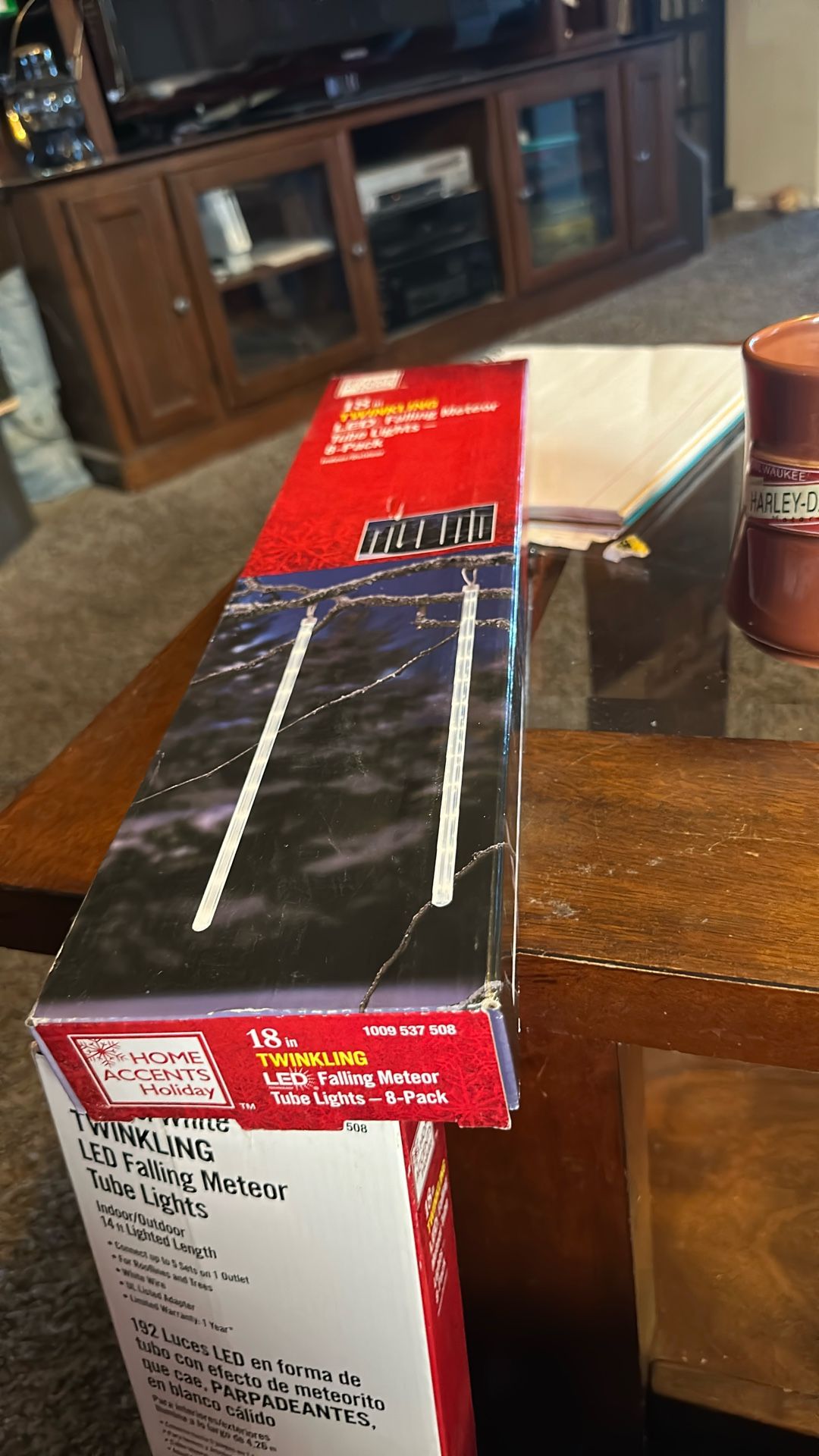 18 Inch LED falling meteor Tube Lights  8 Pack