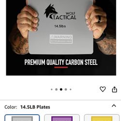WOLF TACTICAL Curved Weight Vest Plates