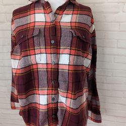Old Navy Plaid Shirt Size M