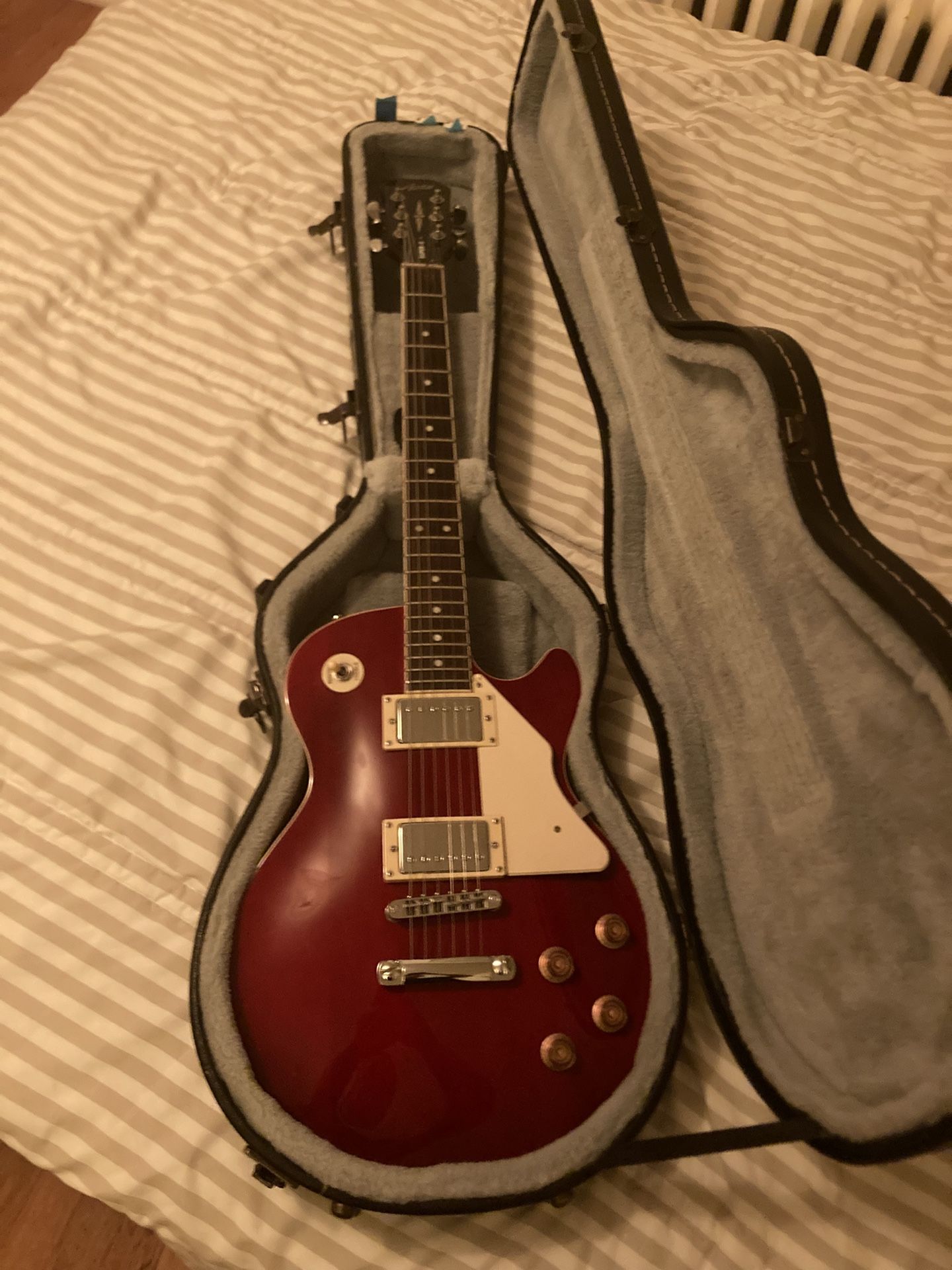 Electric Acoustic Guitar With Case