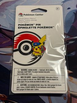 Pokemon Center Special Delivery Pikachu Pin