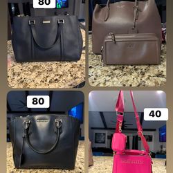 Prices are the pictures Micheal kors and Kate spade purses all in great 80 obo