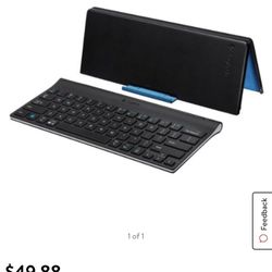 Logitech bluetooth tablet/iPad keyboard with case