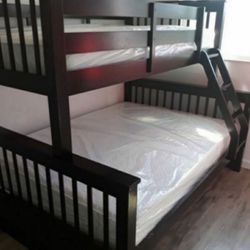 Litera Twin Y Full Size Nueva En Su Caja Incluye Colchones Todo Nuevo Bien Reforzada 