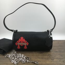Chrome Hearts Black Cross Crossbody Bag