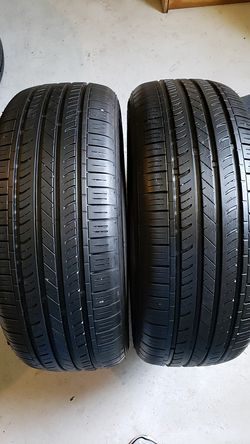 Land sport in great condition 2 tires 215 55 17 80% tread