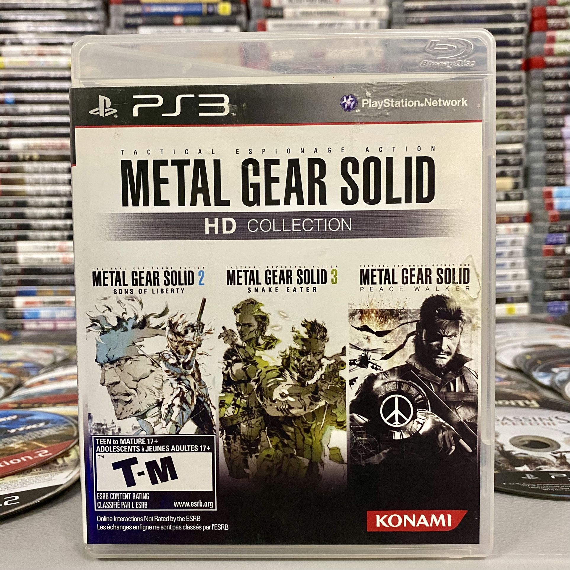 *CIB* Metal Gear Solid HD Collection (Sony PlayStation 3, 2011) *TRADE IN YOUR OLD GAMES/TCG/COMICS/PHONES/VHS FOR CSH OR CREDIT HERE*