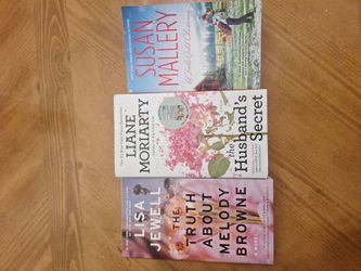 3 books: "The Truth About Melody Browne", "The Husband's Secret" , 
"A Fool's Gold Christmas"
