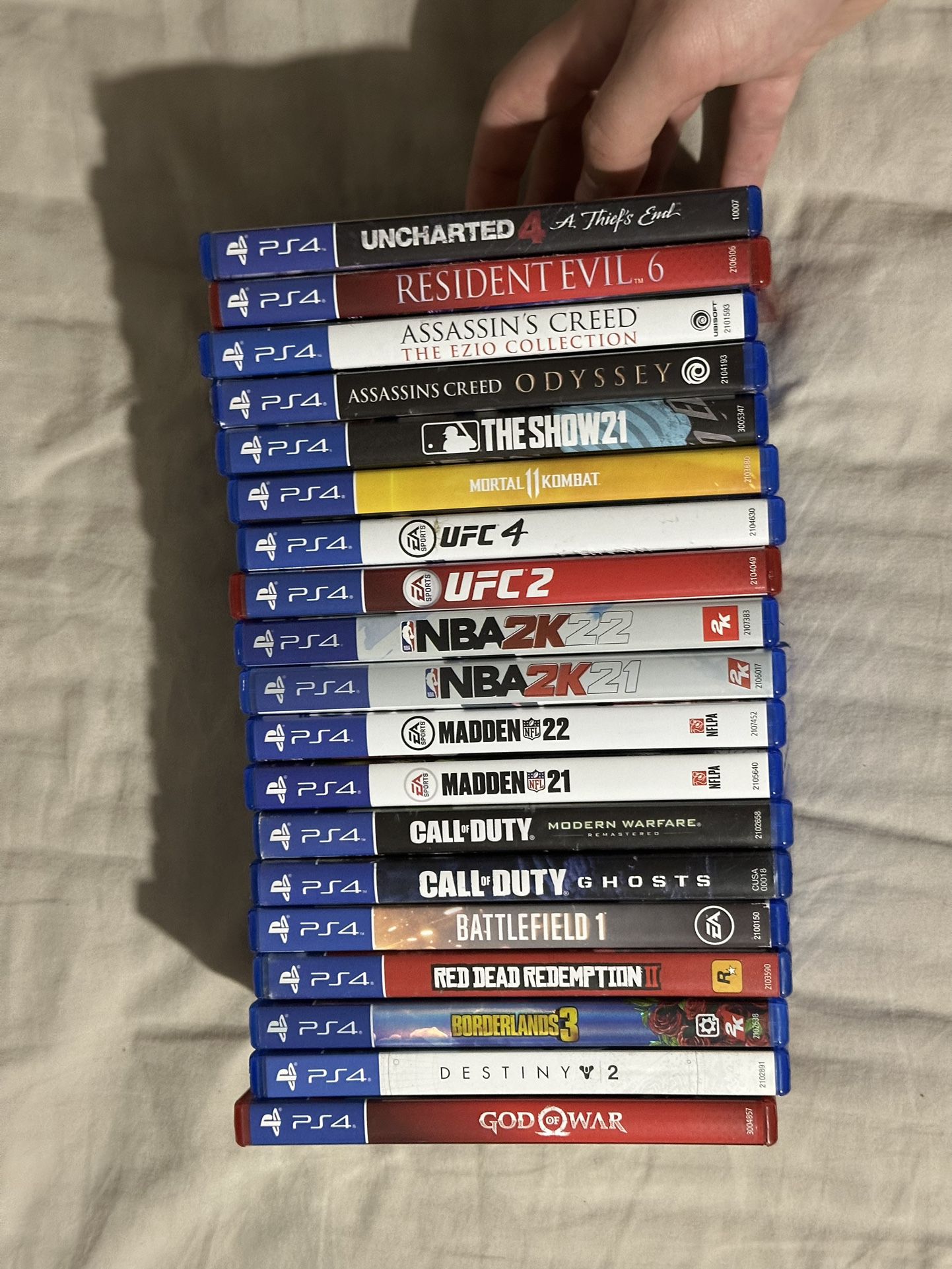PS4 Games , Like new !