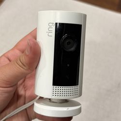 Ring Wired Indoor Camera — Like New + Free Extra Camera