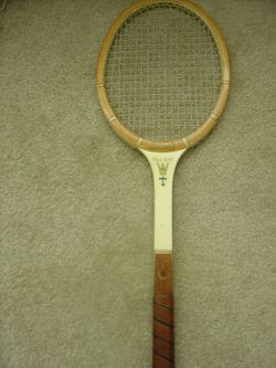 Vintage Bancroft Court King Wooden Tennis Racket