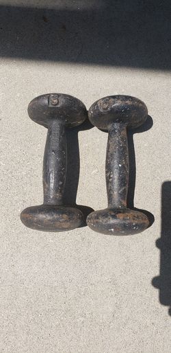 BFCO Dumbbells set. 5 lbs each