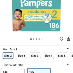 Pampers Diaper Size 2