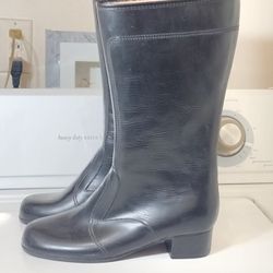 10 W Vintage 1978 Sears Womens Waterproof Calf Length Boots