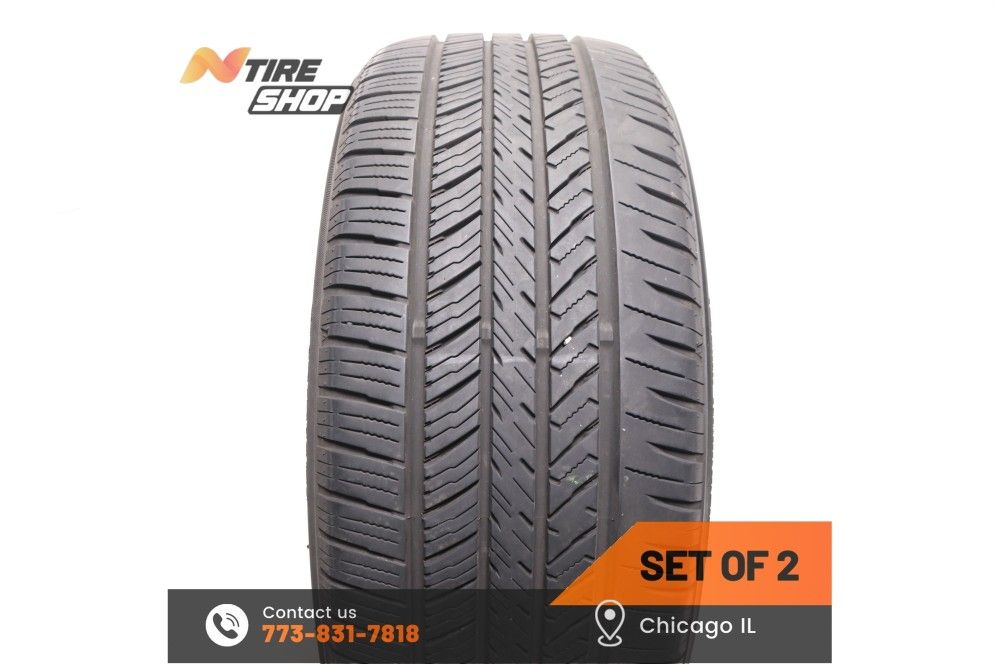 Set of 2 Used 9.5/32 235/40R19 96V Yokohama YK-GTX