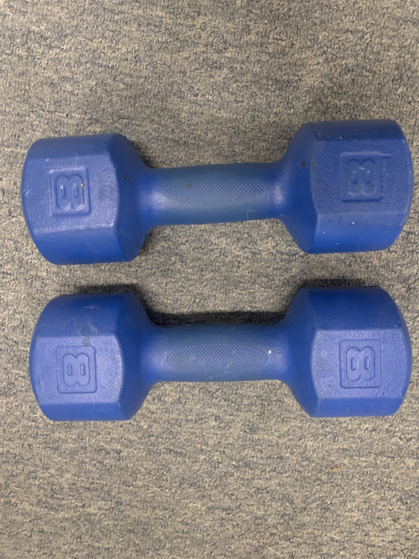 8 lb Dumbbells