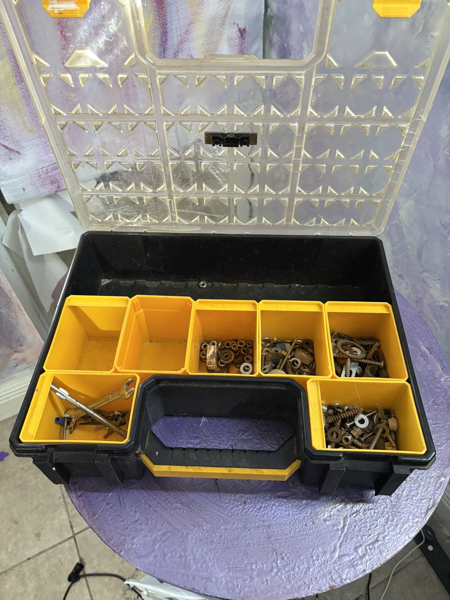 Strack on organizer. Heavy duty.