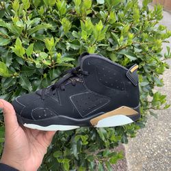 Black & Gold Jordan Size 3y