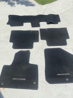 Hyundai Santa Fe 2013 - 2018   6/7 passenger| Floor Mats |OEM Parts| B8F14-AC000-RYN