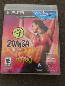 Zumba game for ps3 and strap