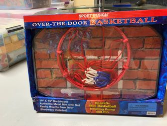Over the door basketball hoop