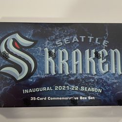 2021-22 Upper Deck Seattle KRAKEN Factory Sealed 35 Card Box $30