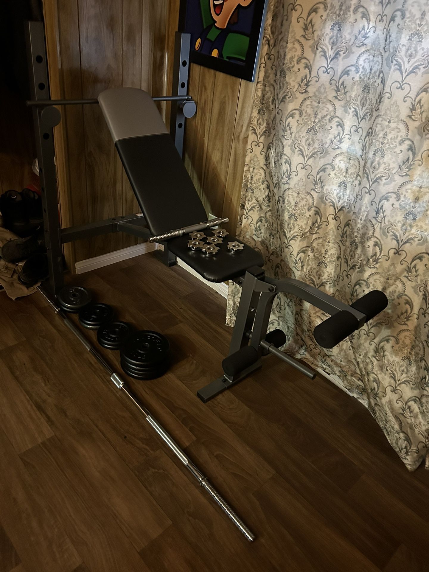 Bench Press With Accessories 