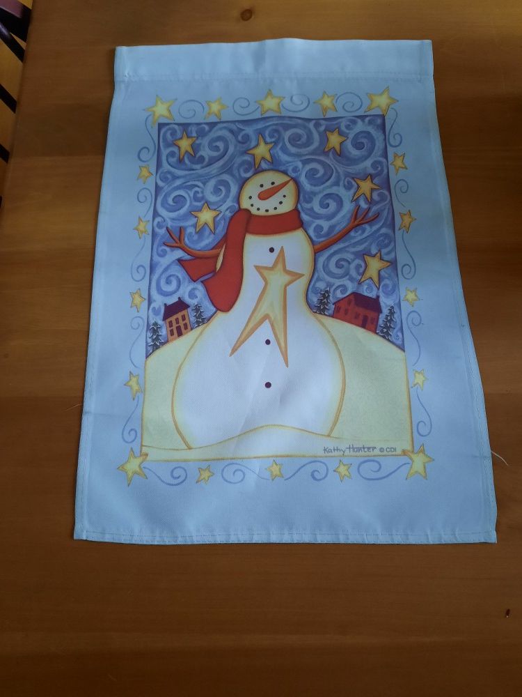 Snowman flag