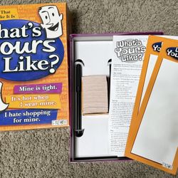 Patch What's Yours Like? Game