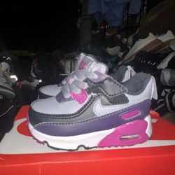 Nike Air Max 90 Easyon PS Size 4C Dark Raisin New With Box 