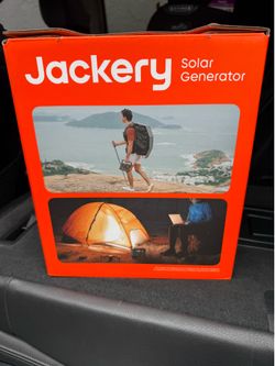 Jackery Solar Generator 240 (256Wh) Portable Power Station + Solar Panel - New