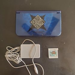 Nintendo 3DS XL Monster Hunter Generations Limited Edition With Pokémon And Monster Hunter Game