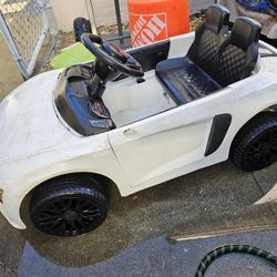Audi Power Wheels Modded Battery