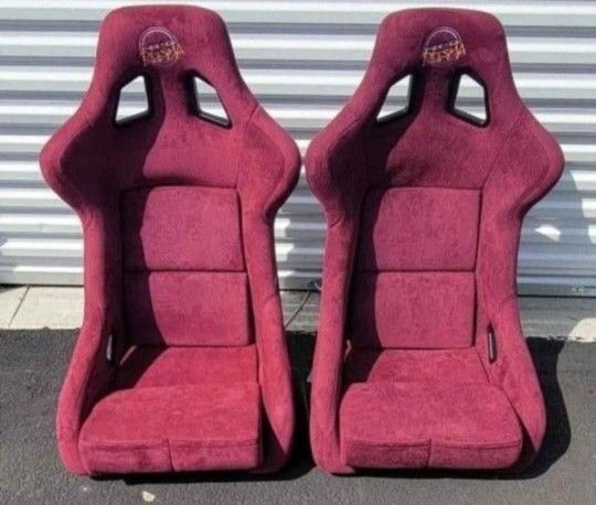 Nrg Racing Bucket Seats Asientos Deportivos Universal