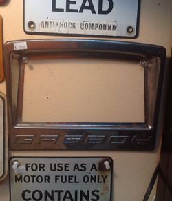 Gas Boy Gas Pump Sign