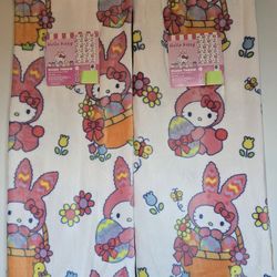 🐇 Hello Kitty Easter Throw Blanket 🐇