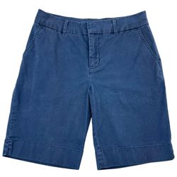 Cherokee Navy Blue Bermuda Shorts Preppy Minimalist Quiet Luxury