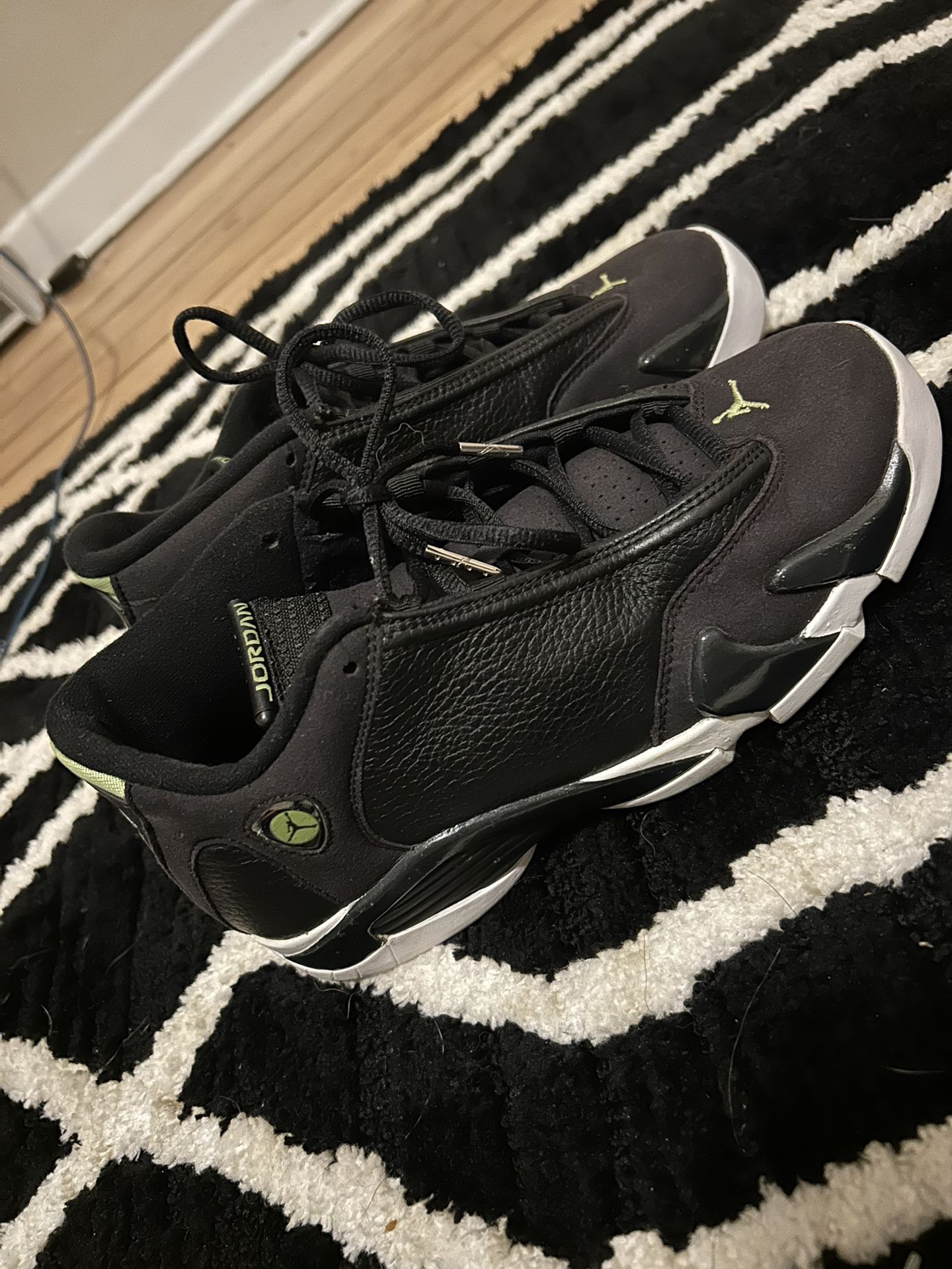 Air Jordan 14 Retro BG 'Indiglo' 2016 Kids Size “7Y”
