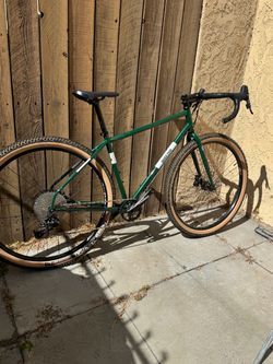 Breezer Gravel Bike Green 29er. Frame  Small 1x10