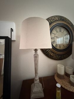 2- Tall Lamps