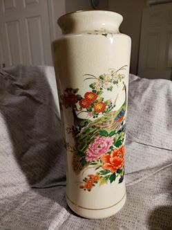 Oriental Tall Vase