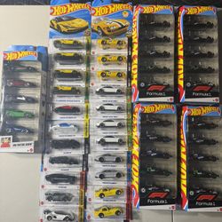 Hot Wheels Lot - F1, HW Motor Show