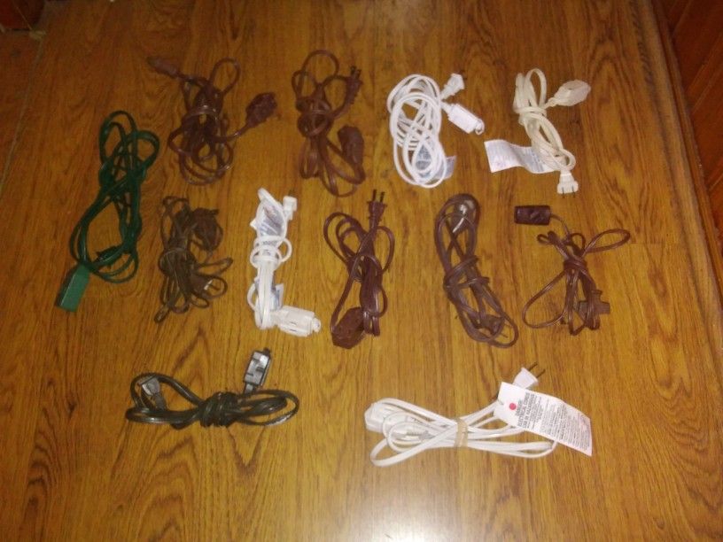 Electric Extension Cords 3 For $5