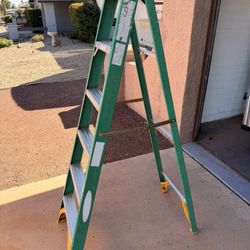 6’ Werner Fiberglass Ladder