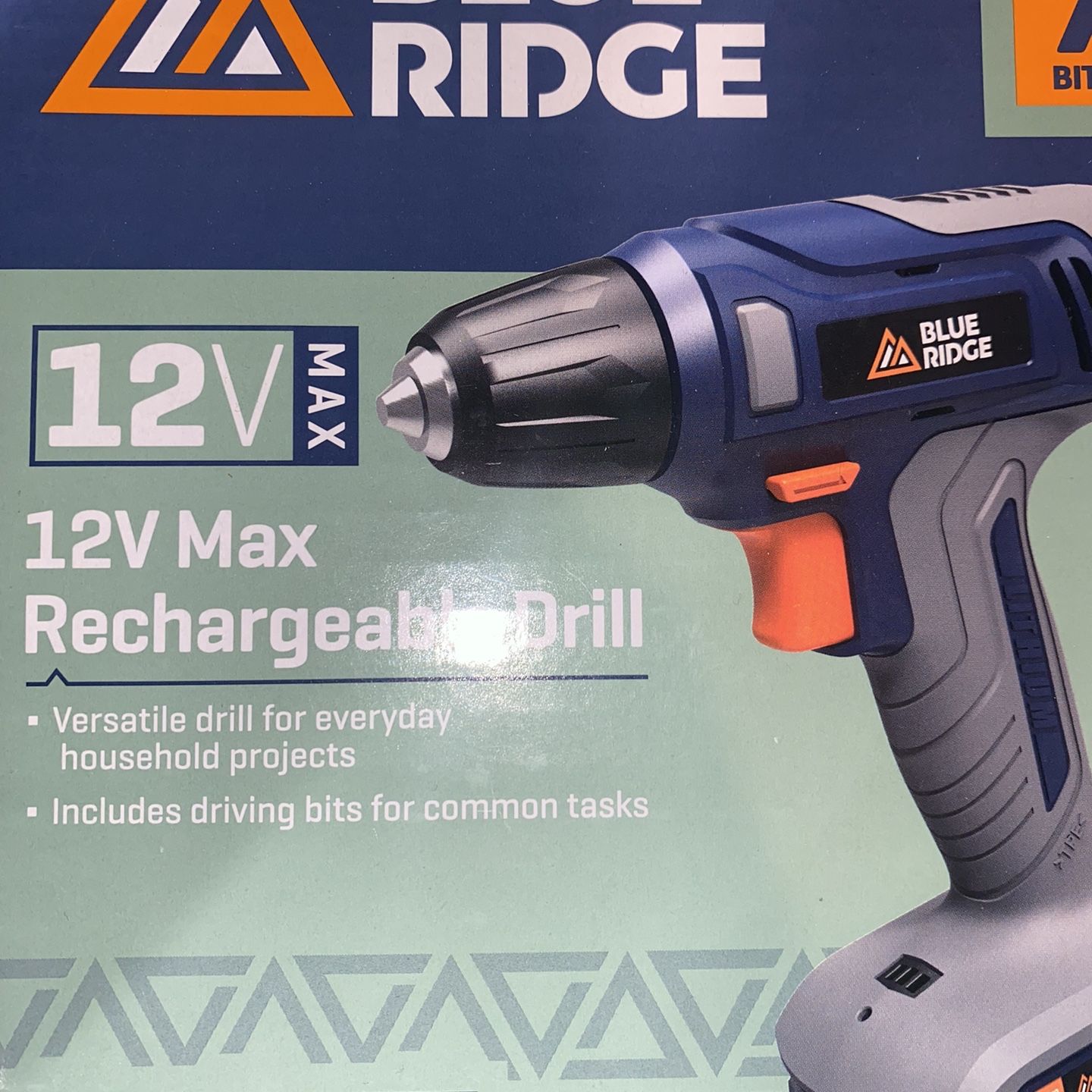 Blue Ridge 12v Rechargeable Drill Set New for Sale in Sacramento